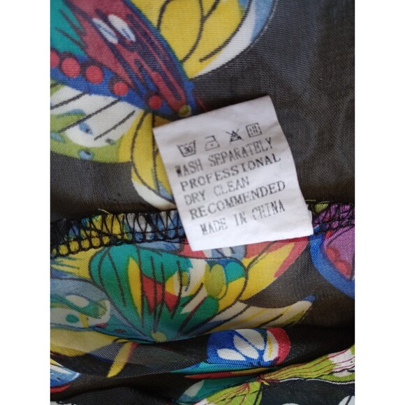 Butterfly Cardigan/Sheer Duster Size Small - Picture 4 of 9